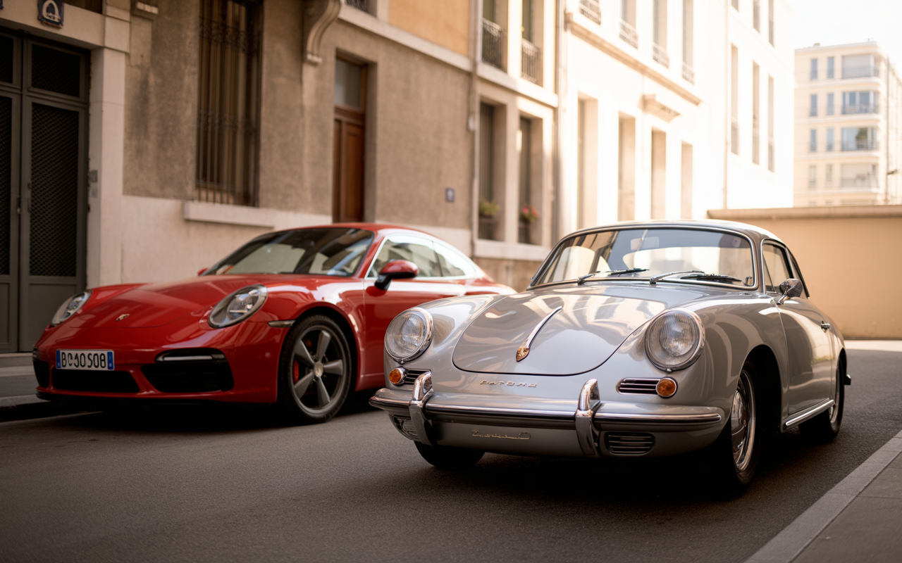 différences entre Porsche 356 et 911