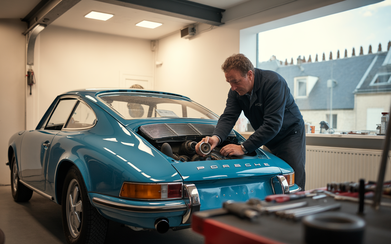 guide pour restaurer une Porsche classique