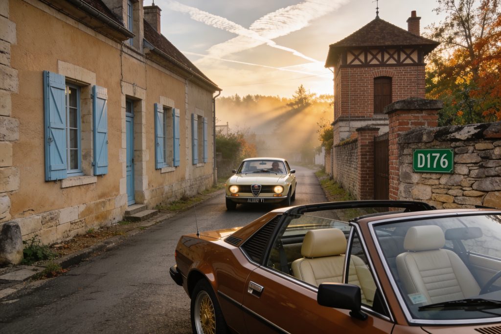 Rassemblement de Voitures, Motos, Camions et Autres Véhicules Anciens