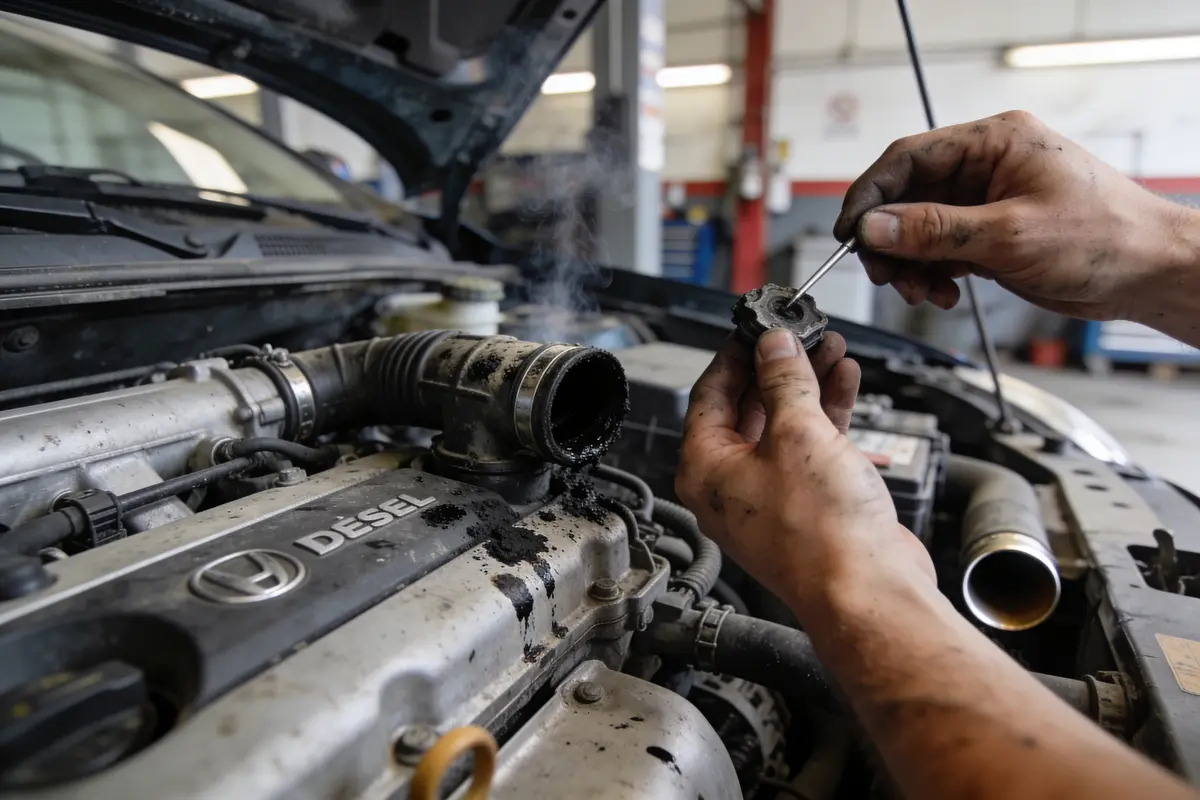 Symptômes vanne EGR encrassée diesel : Comment agir rapidement ?