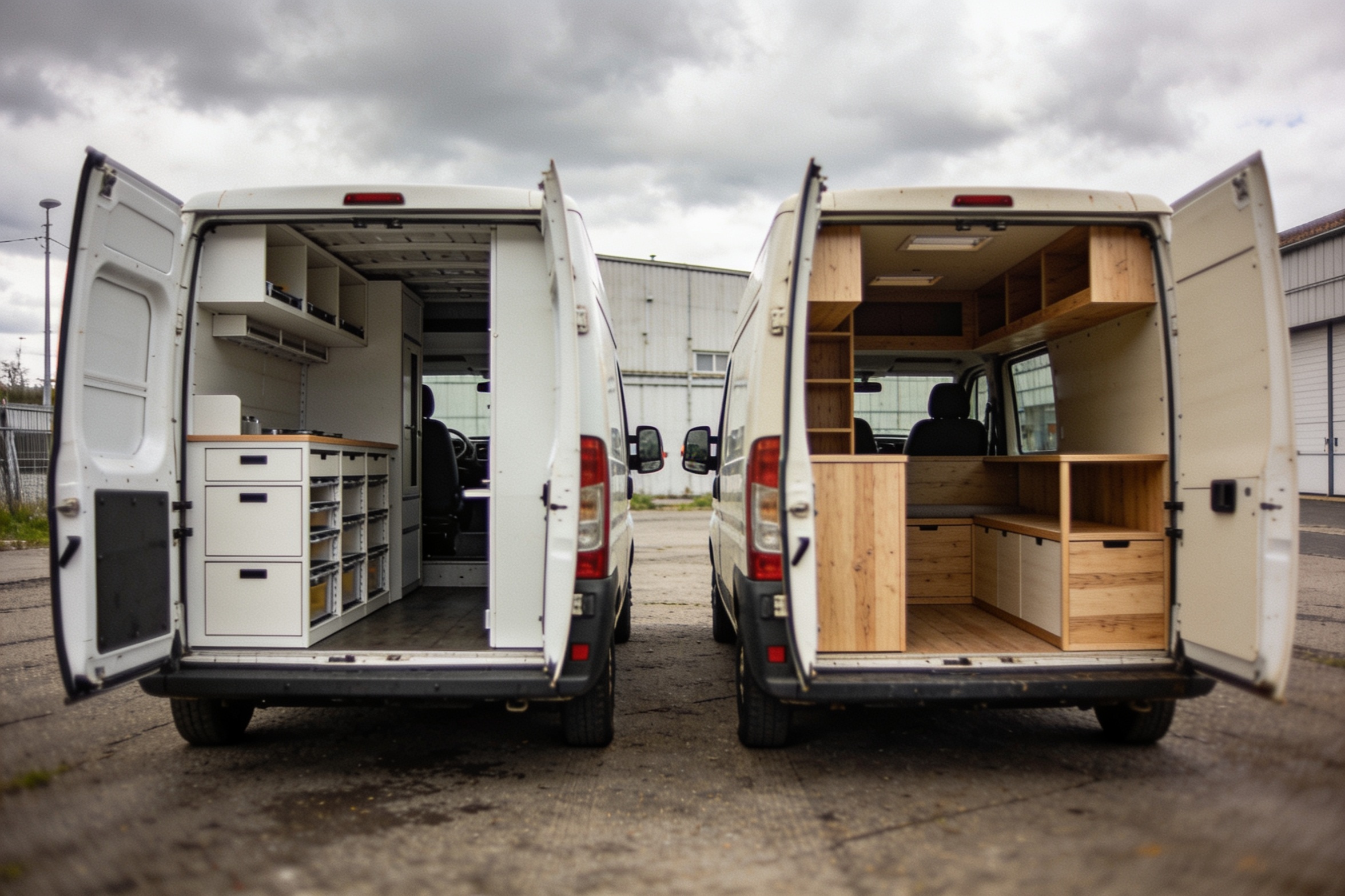 Kit d’aménagement vs aménagement sur-mesure : quelle solution choisir pour son utilitaire