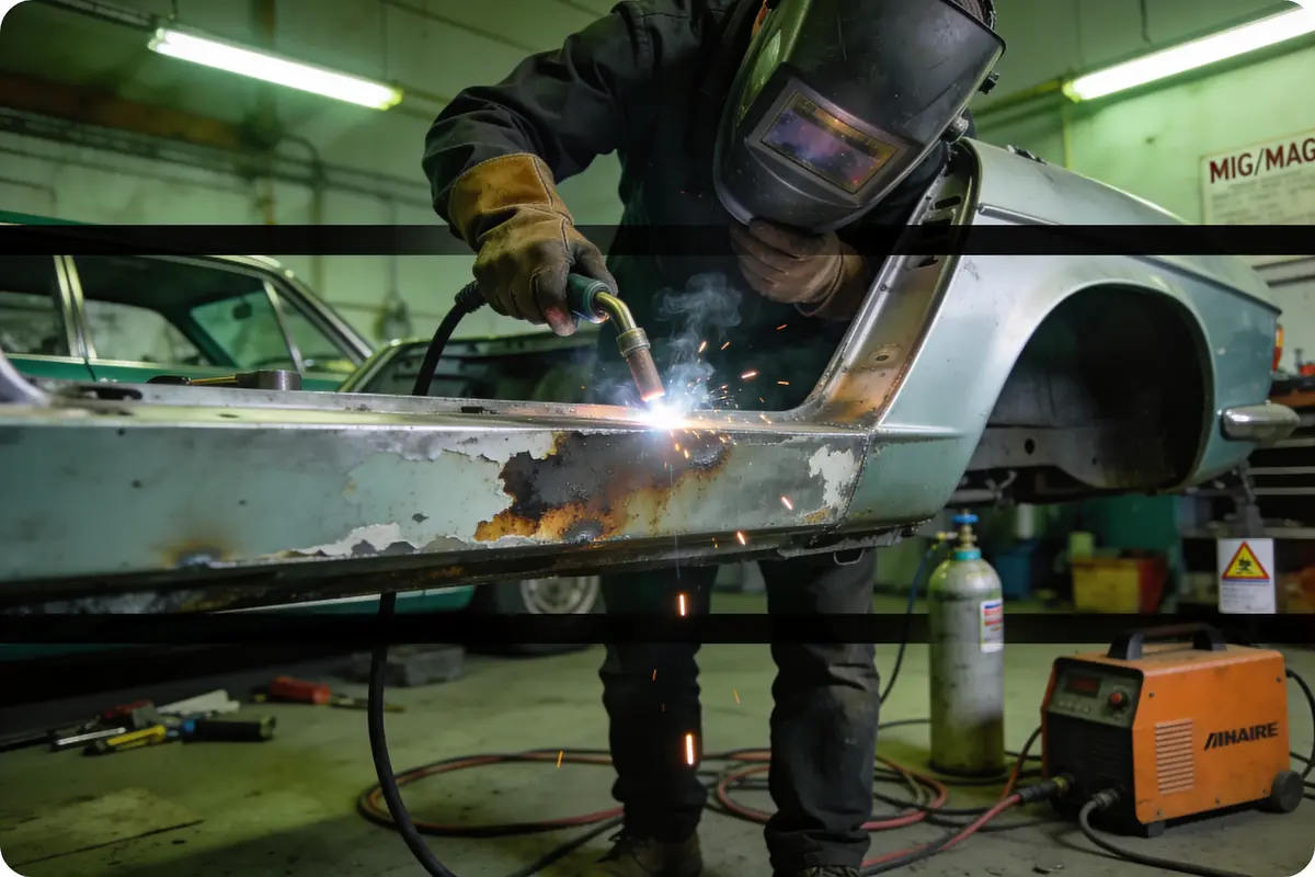 Soudure Carrosserie MIG Restauration : Comment choisir le bon matériel ?